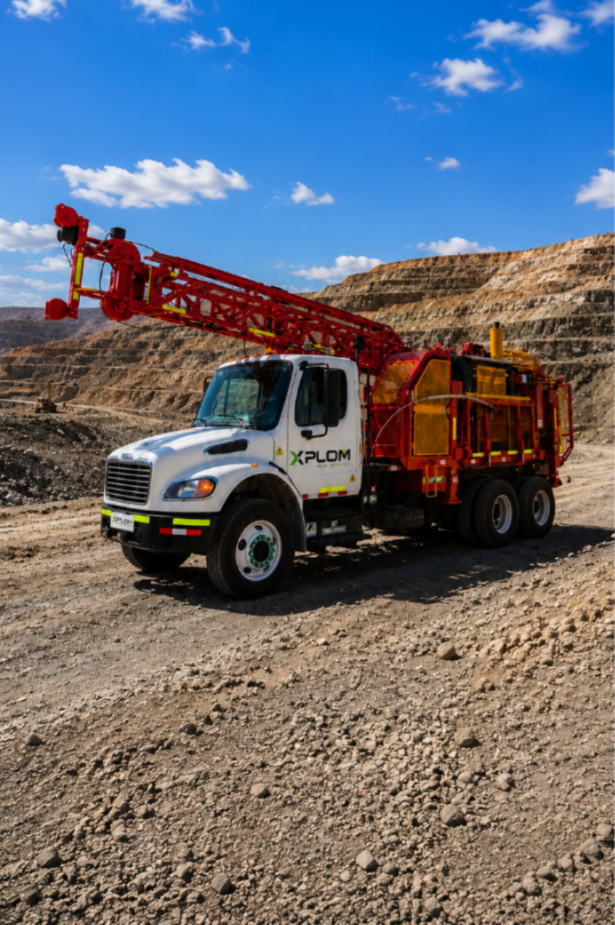 Sandvik DE712 heavy-duty surface diamond drilling rig deep exploration