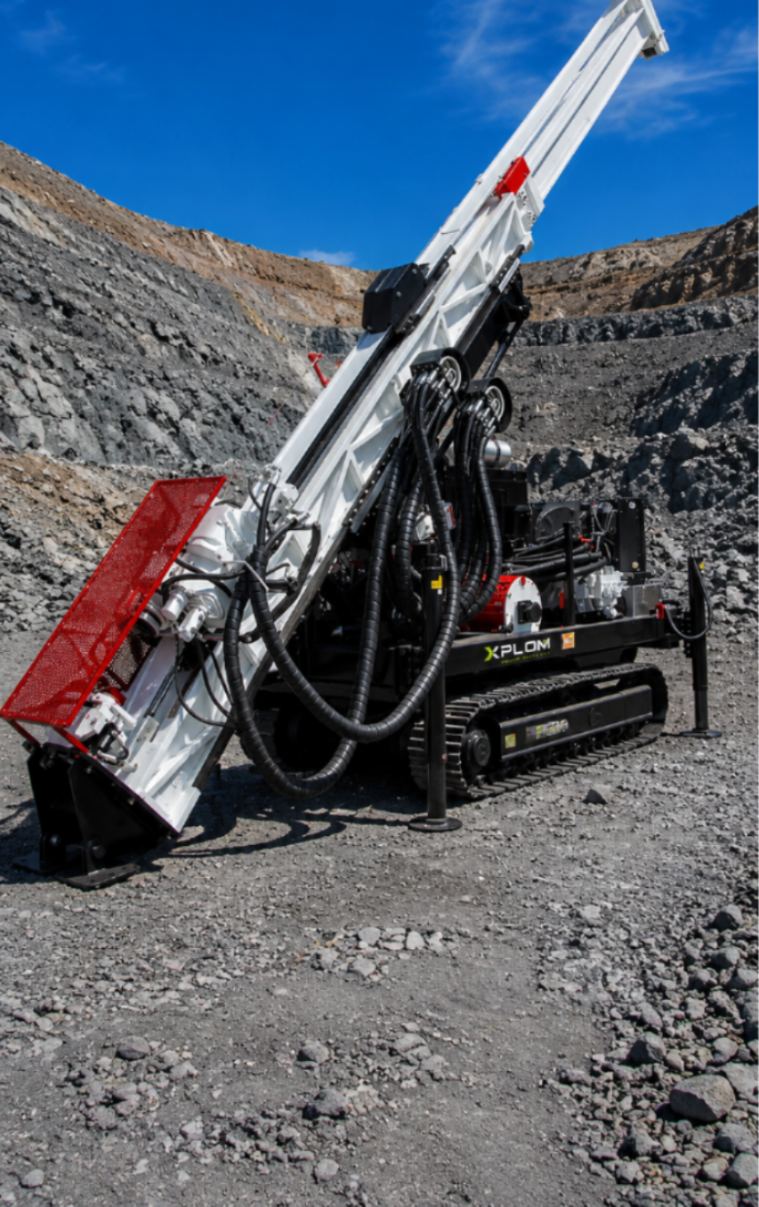 Boart Longyear LF90 surface diamond drilling rig geotechnical exploration