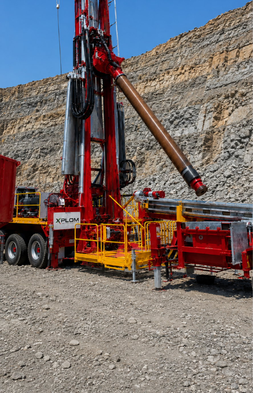 Foremost Rod Handler automated pipe handling system water well drilling